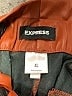 Express 100% Polyurethane Metallic Brown Shorts Size XL - photo 3