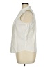 Talbots Ivory Sleeveless Button-Down Shirt Size 14 - photo 5