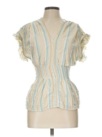 Max Studio Short Sleeve Blouse (view 1)