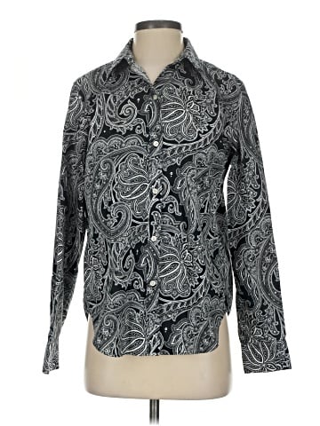 Lauren by Ralph Lauren Long Sleeve Button-Down Shirt (view 1)