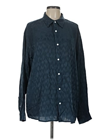Adrienne Vittadini Long Sleeve Button-Down Shirt (view 1)