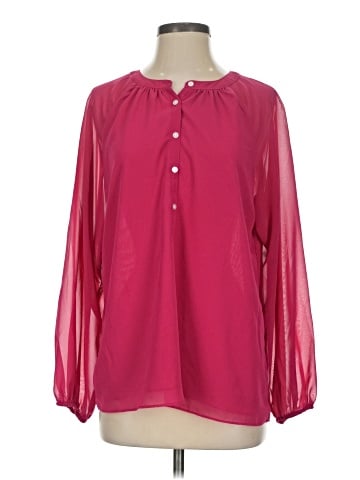 Ann Taylor LOFT Outlet 3/4 Sleeve Blouse (view 1)
