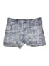 Seven7 Paisley Blue Denim Shorts Size 8 - photo 1