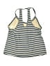 Kona Sol Stripes Ivory Swimsuit Top Size M - photo 2