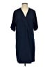 Bobeau Solid Blue Casual Dress Size S - photo 1