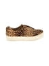 J/Slides Animal Print Brown Sneakers Size 9 - photo 1