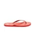 Hurley Red Flip Flops Size 8 - photo 1