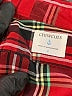 Crewcuts 100% Cotton Plaid Red Long Sleeve Button-Down Shirt Size 2 - photo 3