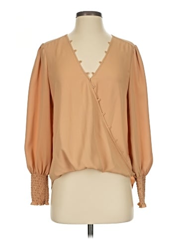 L'Agence Long Sleeve Blouse (view 1)
