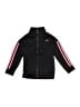 Adidas 100% Polyester Black Track Jacket Size 6 - photo 1