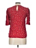 oasis 100% Viscose Red 3/4 Sleeve Blouse Size 10 - photo 2