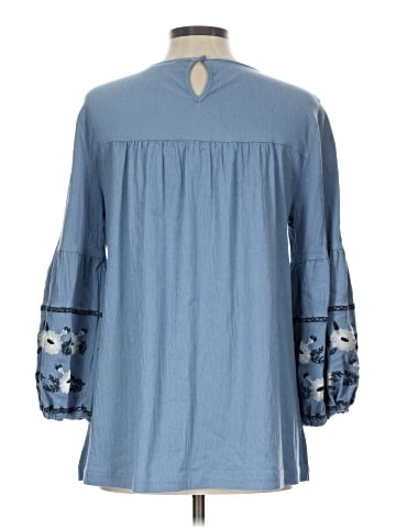 Ali Miles 3/4 Sleeve Blouse (view 2)