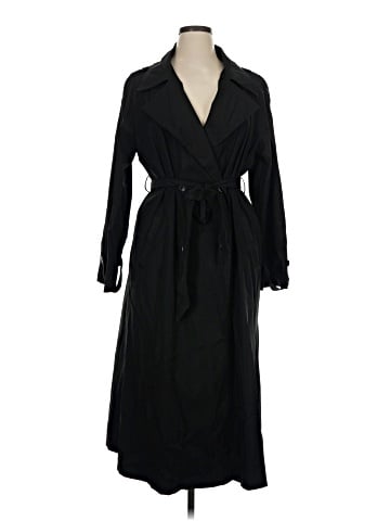 Shein Curve Trenchcoat (view 1)