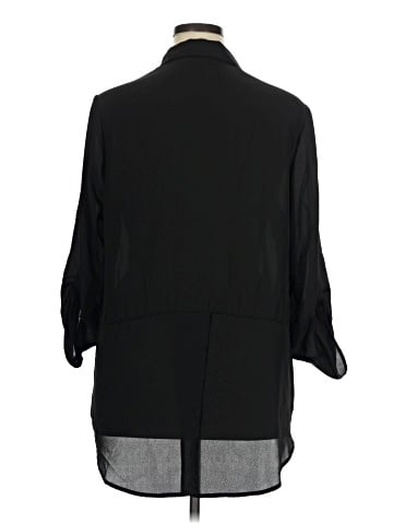 Massini 3/4 Sleeve Button-Down Shirt (view 2)