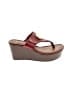 Tommy Hilfiger Burgundy Wedges Size 6 - photo 1