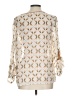 Black Rainn 100% Polyester Ivory 3/4 Sleeve Blouse Size L - photo 2