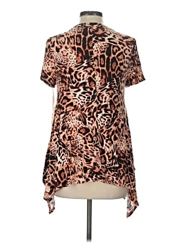 JLo by Jennifer Lopez Short Sleeve Blouse (view 2)