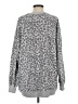 American Eagle Outfitters Animal Print Gray Pullover Sweater Size S - photo 2