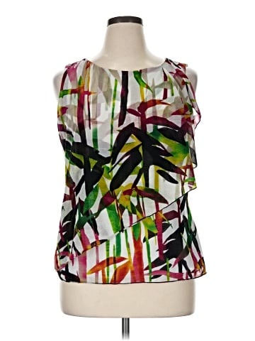 Worthington Sleeveless Blouse (view 1)