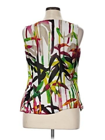 Worthington Sleeveless Blouse (view 2)