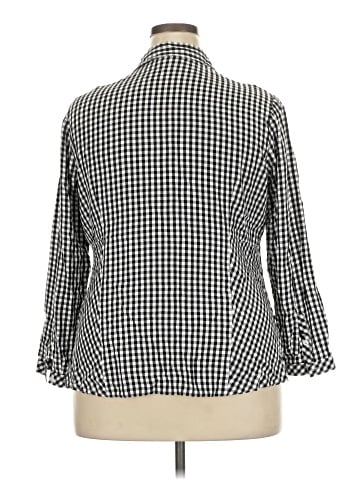 J.Jill 3/4 Sleeve Button-Down Shirt (view 2)