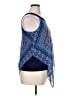 I.N. Studio 100% Polyester Blue Sleeveless Blouse Size XL - photo 4