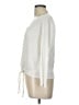 H&M 100% Linen Ivory Long Sleeve T-Shirt Size L - photo 5