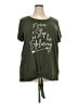 Torrid Green Short Sleeve Top Size 3X Plus (3) - photo 1