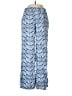 Lilly Pulitzer 100% Linen Print Blue Linen Pants Size M - photo 1
