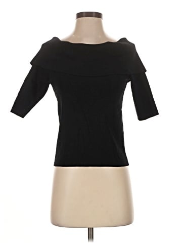 Eliza J Short Sleeve Turtleneck (view 1)
