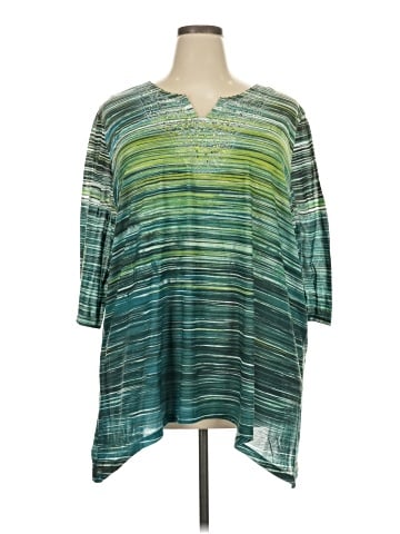 Catherines 3/4 Sleeve Blouse (view 1)