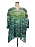 Catherines 100% Polyester Green 3/4 Sleeve Blouse Size 2X - photo 1