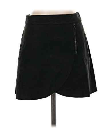 Alice + Olivia Leather Skirt (view 1)