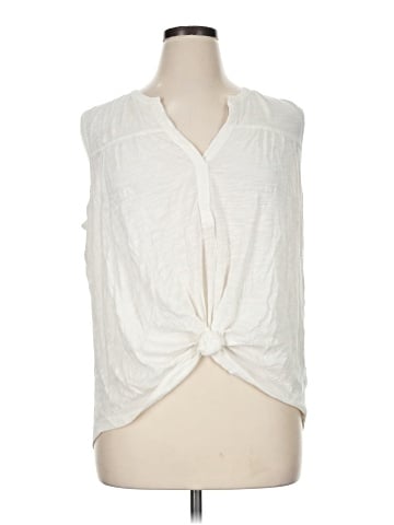 Natural Reflections Sleeveless Blouse (view 1)