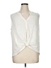 Natural Reflections 100% Cotton Ivory Sleeveless Blouse Size XL - photo 1