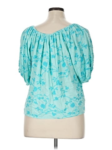 Karen Kane Short Sleeve Blouse (view 2)