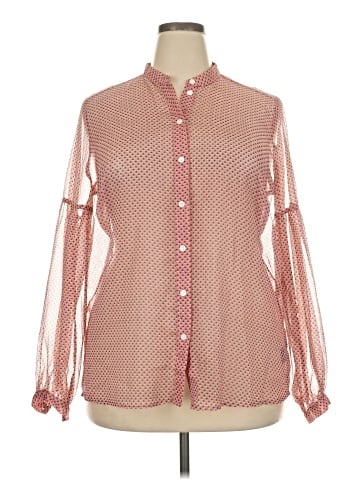 Who What Wear Long Sleeve Blouse (view 1)