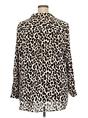 Susan Graver Long Sleeve Blouse (view 2)
