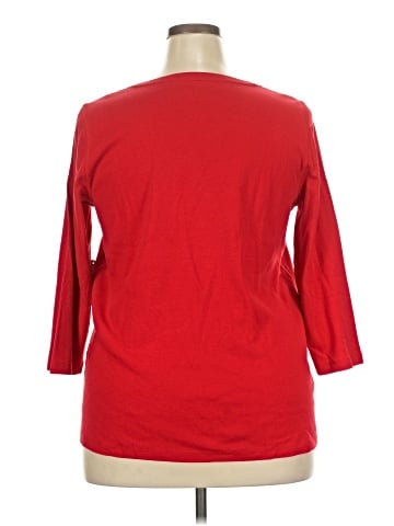 St. John's Bay 3/4 Sleeve T-Shirt (view 2)