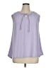 Reba 100% Polyester Purple Sleeveless Blouse Size XL - photo 1