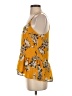 Japna 100% Polyester Yellow Sleeveless Blouse Size S - photo 5