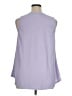 Reba 100% Polyester Purple Sleeveless Blouse Size XL - photo 2
