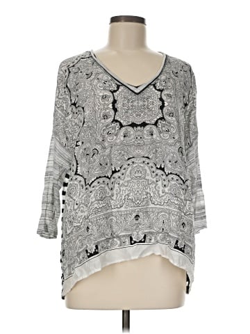 CAbi 3/4 Sleeve Top (view 1)