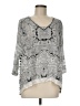 CAbi Gray 3/4 Sleeve Top Size M - photo 1