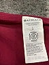 Athleta Solid Burgundy Active Skort Size L - photo 3