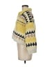 A.L.C. 100% Wool Yellow Wool Pullover Sweater Size M - photo 5