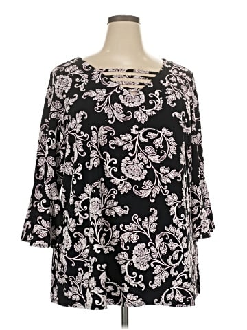 Avenue 3/4 Sleeve Blouse (view 1)
