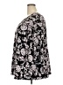 Avenue Black 3/4 Sleeve Blouse Size 22 Plus - photo 5