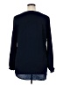 Simply Vera Vera Wang 100% Polyester Blue Long Sleeve Polo Size XL - photo 2