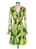 Alex Marie 100% Polyester Tropical Green Cocktail Dress Size 2 - photo 1